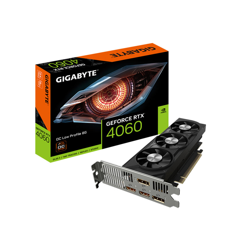 Gigabyte OC Low Profile NVIDIA GeForce RTX­ 4060 8 GB Graphics Card