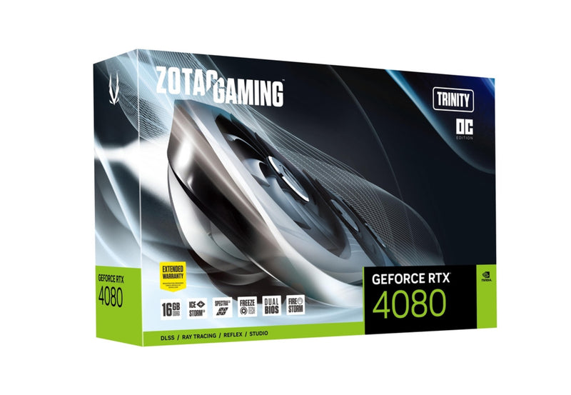 Zotac TRINITY OC NVIDIA GeForce RTX 4080 16 GB Graphics Card