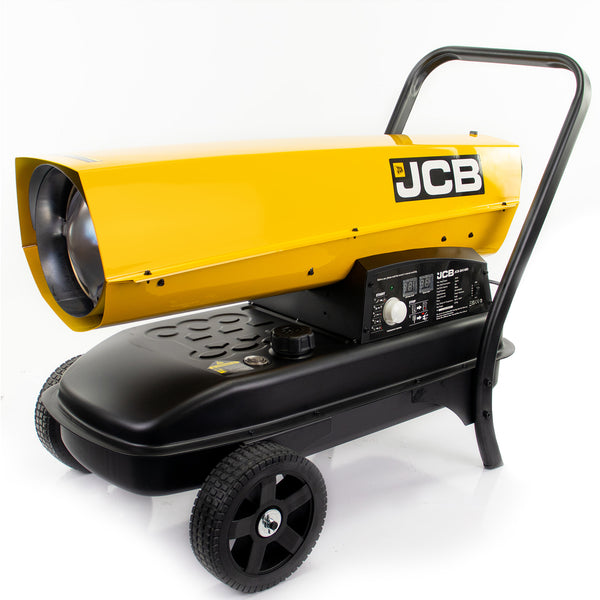 JCB 140,000BTU / 37kW Diesel Space Heater, 800m³ Coverage, Kerosene or Diesel, Thermostat | JCB-SH140D