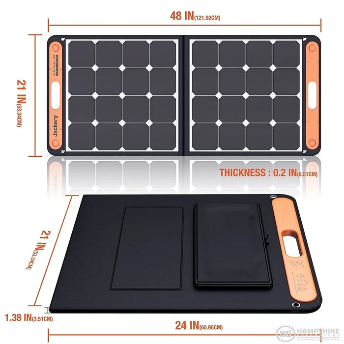 Jackery SolarSaga 100W Monocrystalline Solar Panel