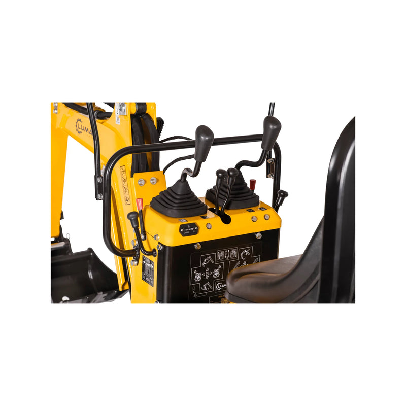 Lumag Mini Digger 600KG Petrol Engine Lumag MD-600 includes Accessories