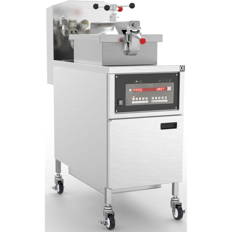 Commercial Pressure Fryer Digital controls 24 litres 13.5kW 400V | Adexa PFE800