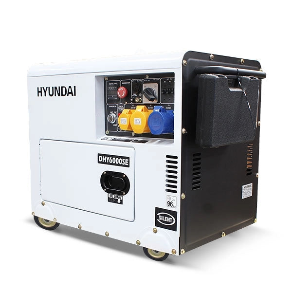 Hyundai Diesel Generator 5.2kW / 6.5kVA* | DHY6000SE