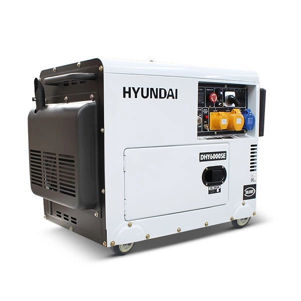 Hyundai Diesel Generator 5.2kW / 6.5kVA* | DHY6000SE