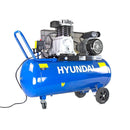 Hyundai 3hp 100L Electric Air Compressor 14CFM 145psi Twin Cylinder Direct Drive | HY3100P