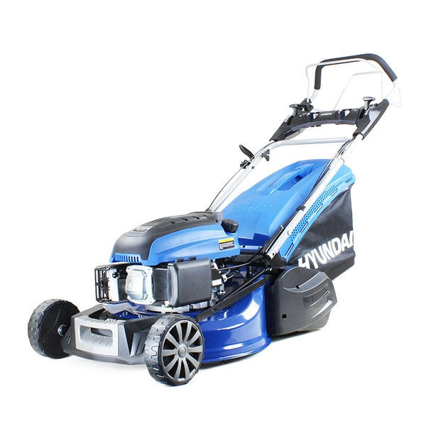 Hyundai 21"/53cm 196cc Self-Propelled Petrol Roller Lawnmower | HYM530SPR