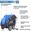 Hyundai 2170PSI Hot Pressure Washer, 140°c, 2.8kW | HY150HPW-1