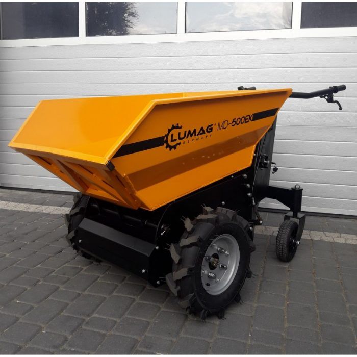 Lumag MD500EK 500kg Electric Power Barrow with Electric Tip