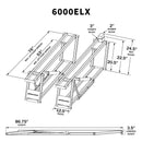 QuickJack 6000ELX Car Lift for Electric Vehicles c/w installation