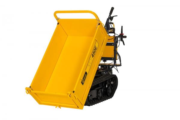 Lumag MD450E 450kg Electric Tracked Dumper with Manual Tip