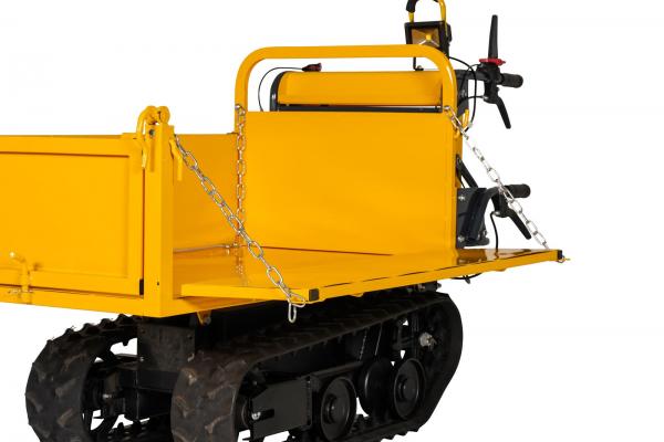 Lumag MD450E 450kg Electric Tracked Dumper with Manual Tip
